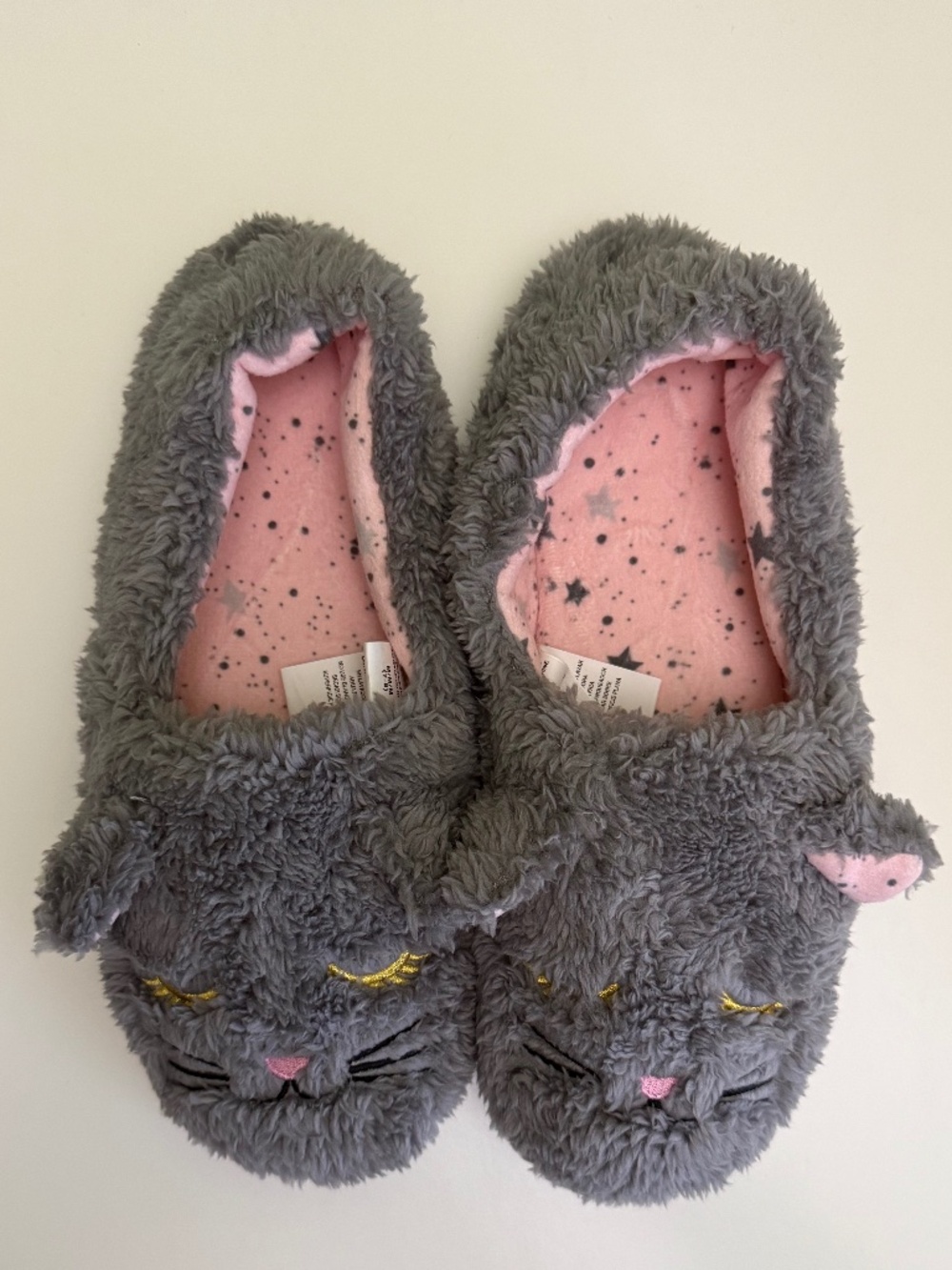 Plush Cat Slipper Shoe